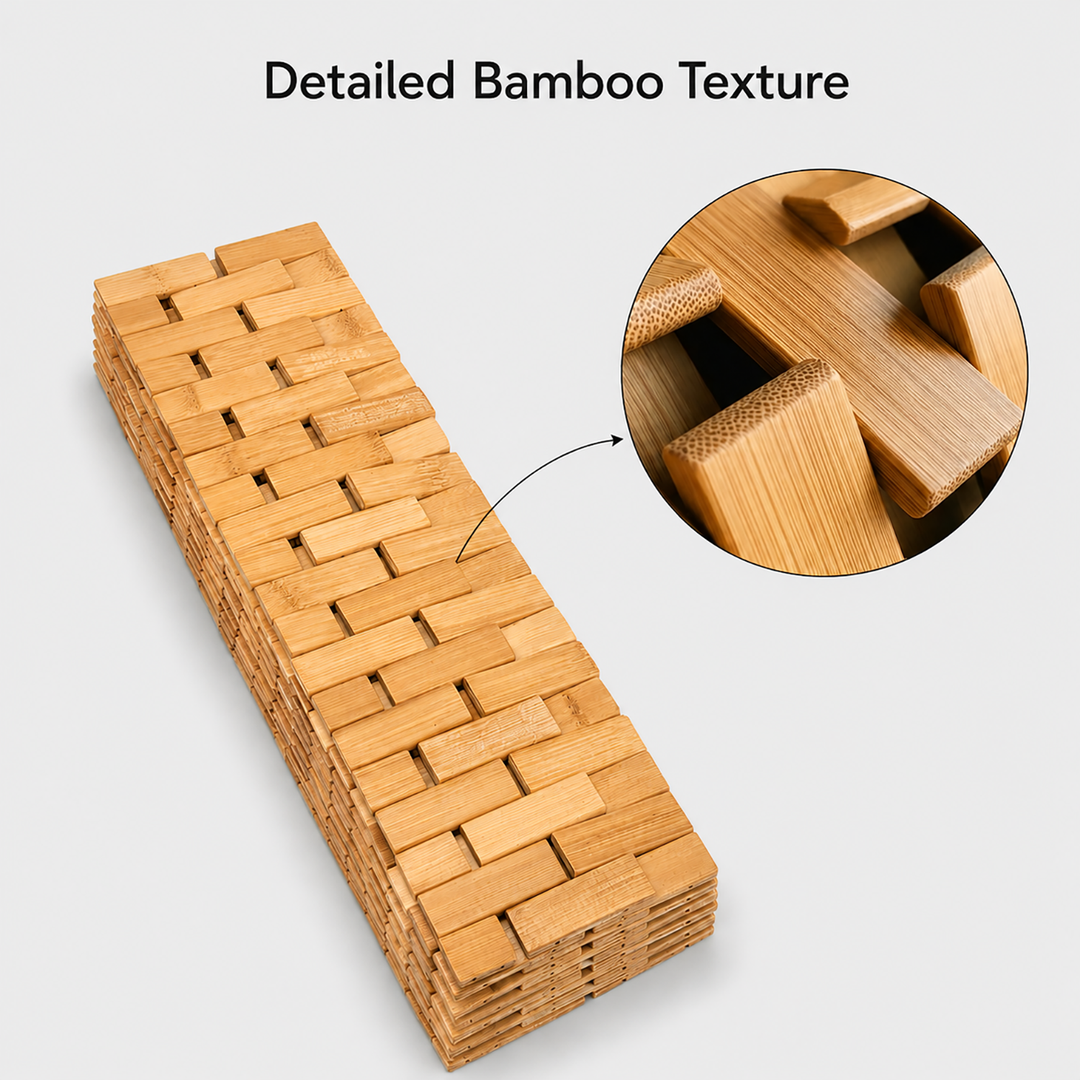 Bamboo Bath Mat image 5