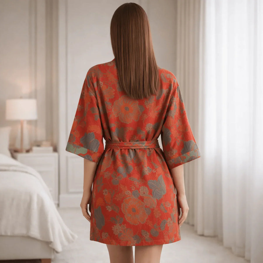 Women Cotton Bathrobe image 3