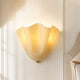 Beatrice Mid-Century Modern Seashell Glass Wall Sconce