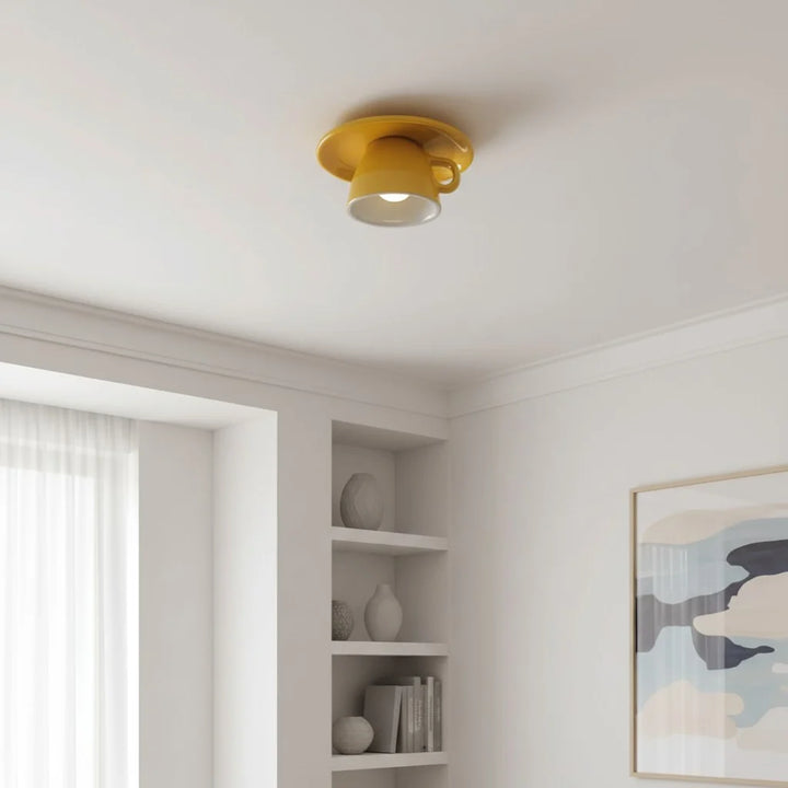 Birgitta Coffee Cups Ceramic Ceiling Light