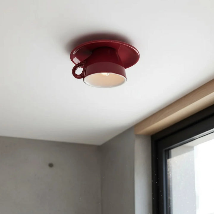 Birgitta Coffee Cups Ceramic Ceiling Light
