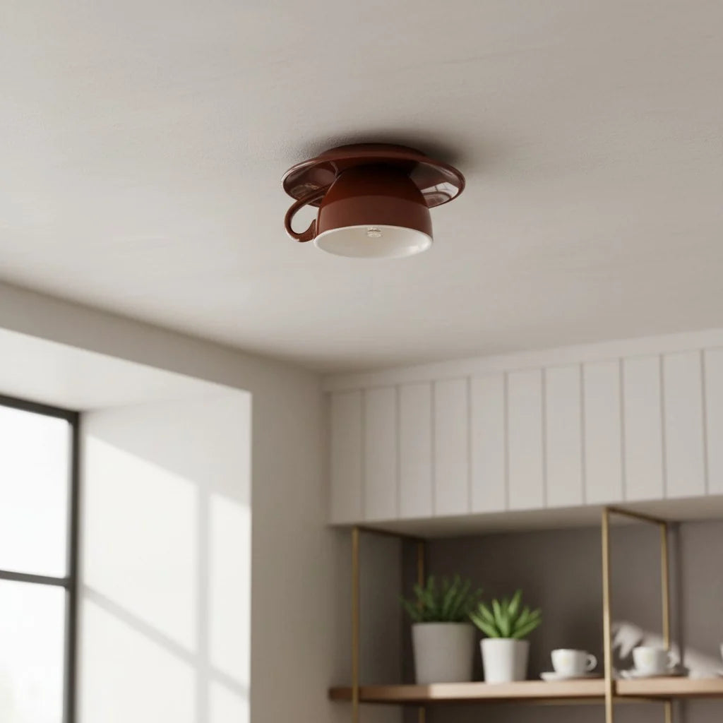 Birgitta Coffee Cups Ceramic Ceiling Light