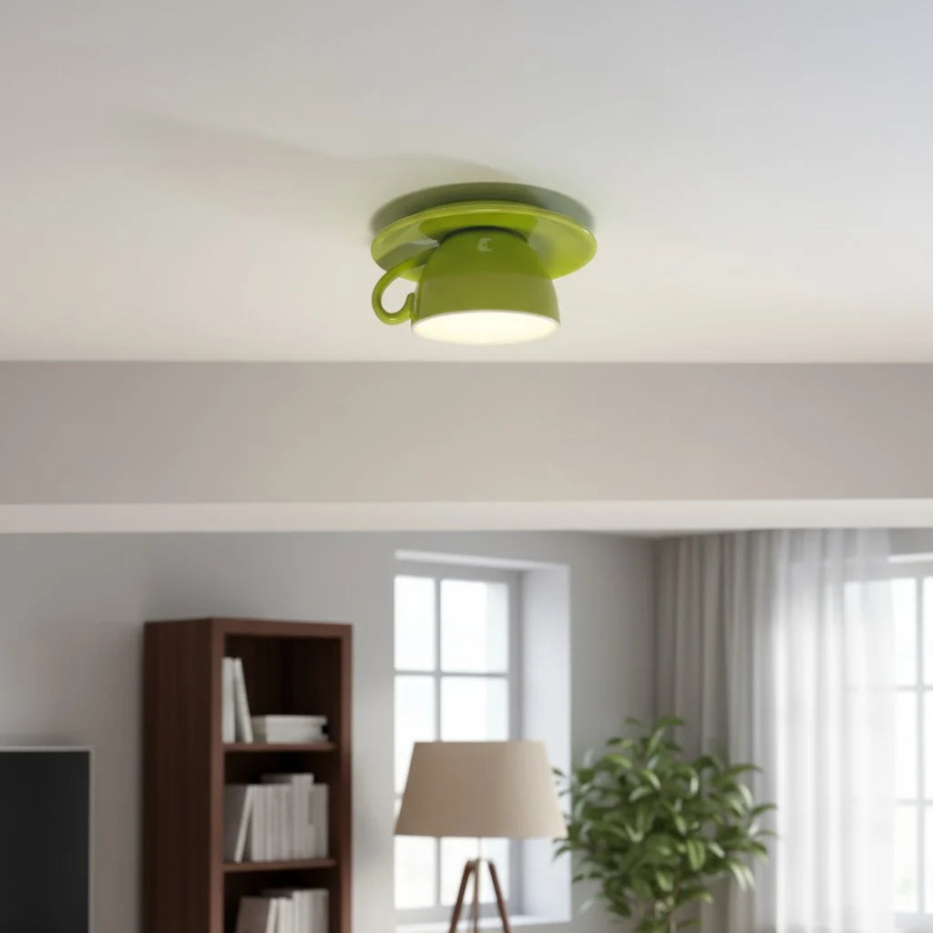 Birgitta Coffee Cups Ceramic Ceiling Light