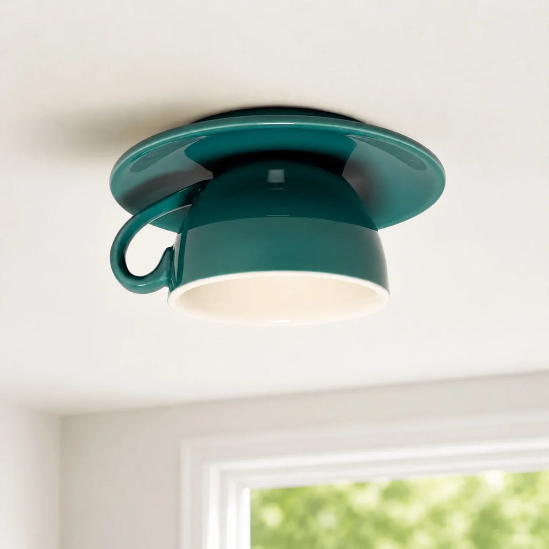 Birgitta Coffee Cups Ceramic Ceiling Light