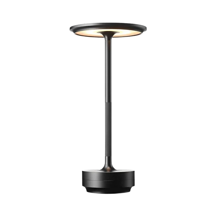 Modern Brass Cone LED Rechargeable Table Lamp 1-Light