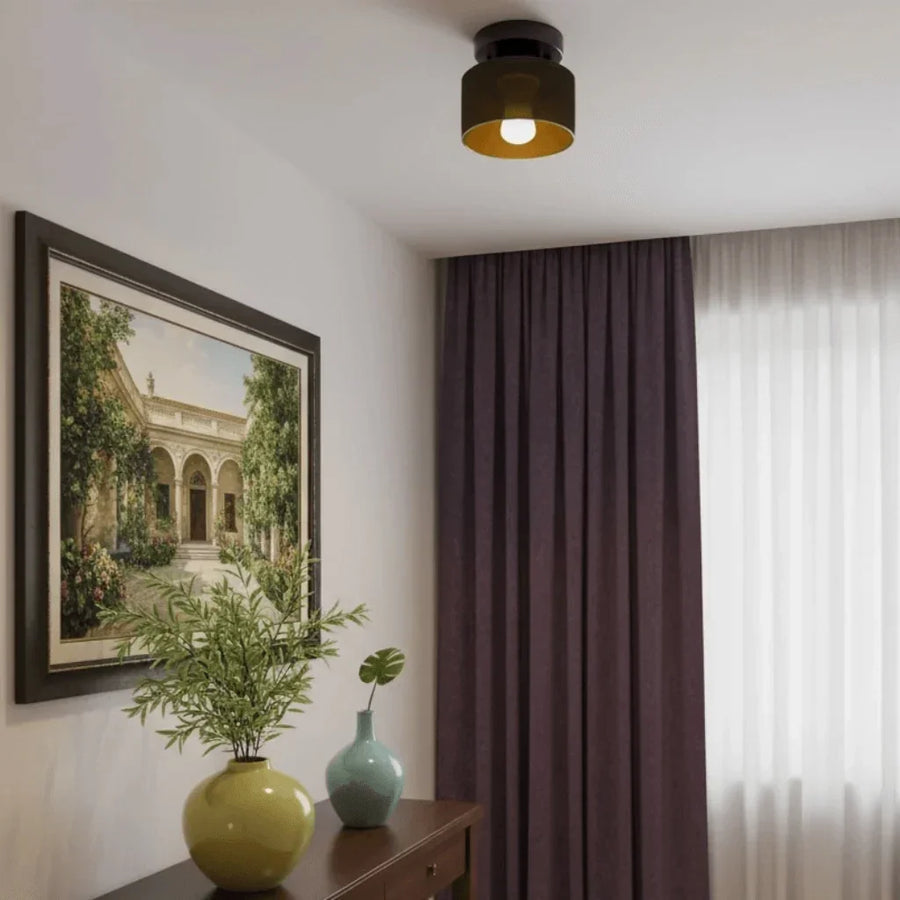Brielle Bauhaus Colourful Glass Ceiling Lamp