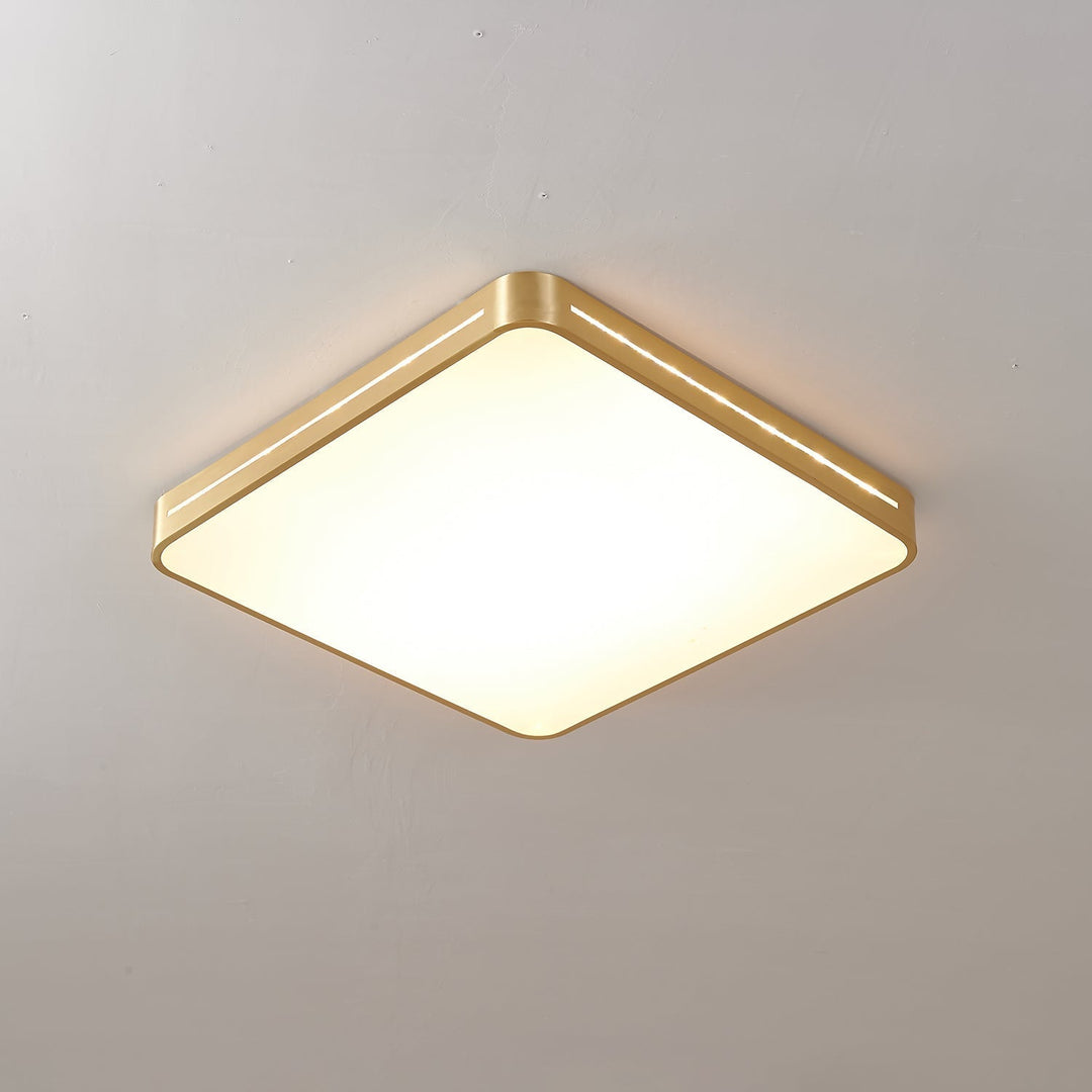 Eurcarara Modern Minimalist Brass Ceiling Light
