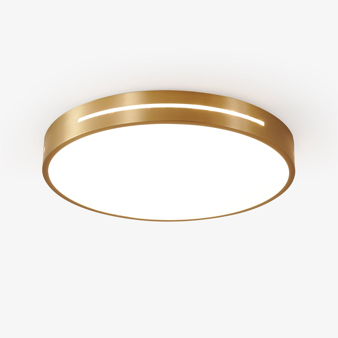 Eurcarara Modern Minimalist Brass Ceiling Light