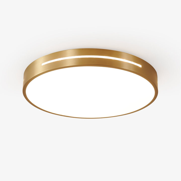 Eurcarara Modern Minimalist Brass Ceiling Light