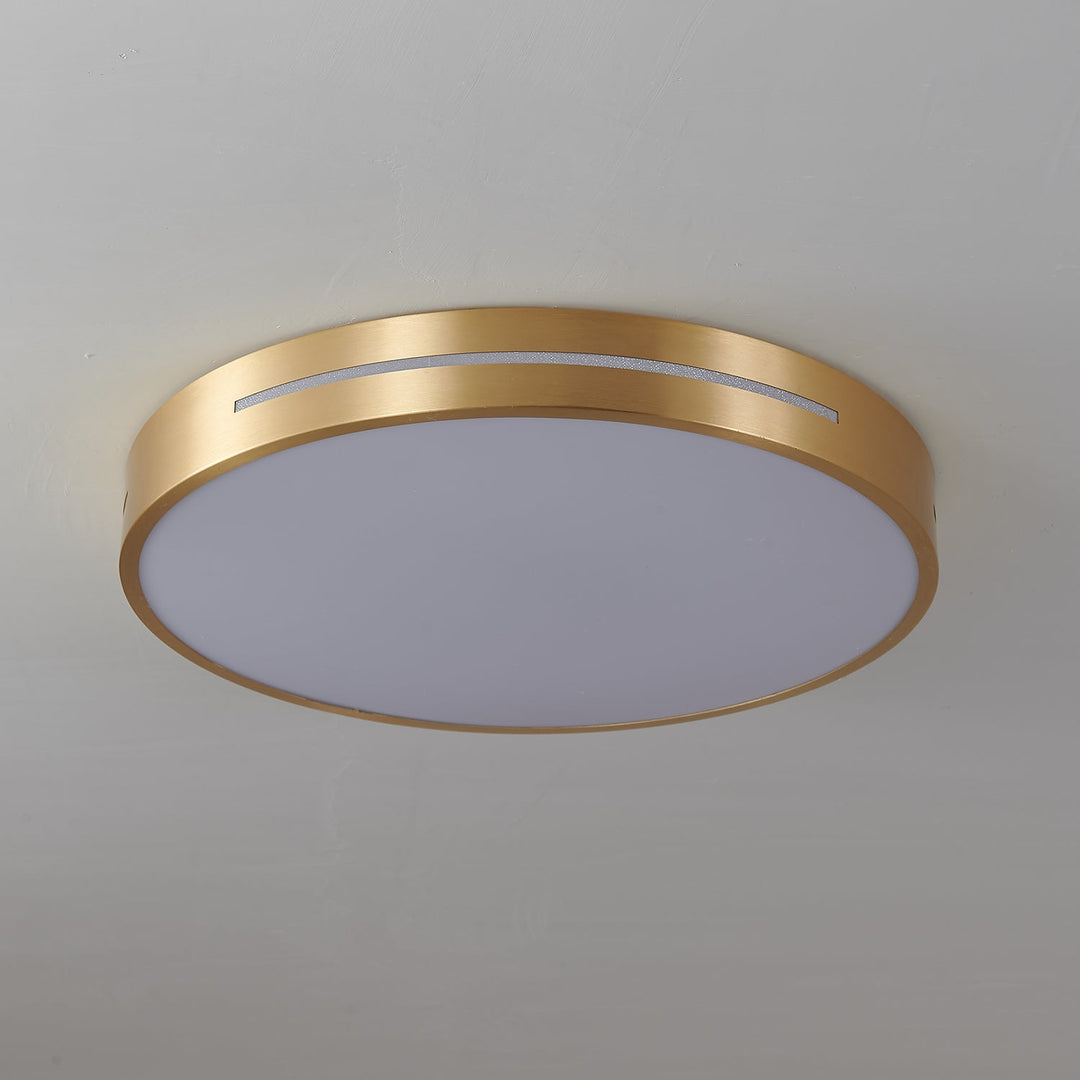 Eurcarara Modern Minimalist Brass Ceiling Light
