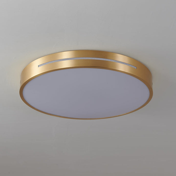 Eurcarara Modern Minimalist Brass Ceiling Light