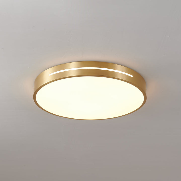 Eurcarara Modern Minimalist Brass Ceiling Light