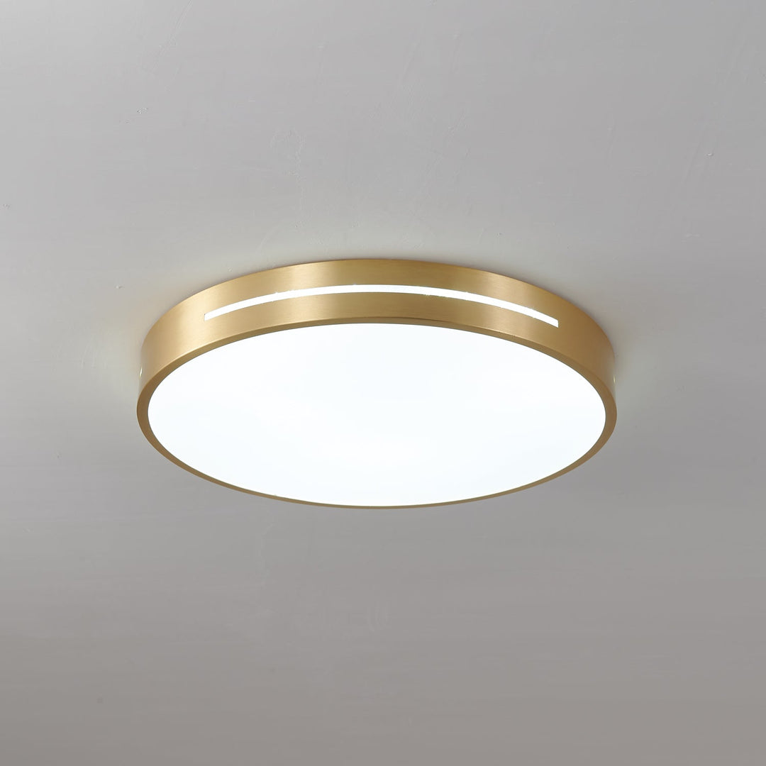 Eurcarara Modern Minimalist Brass Ceiling Light