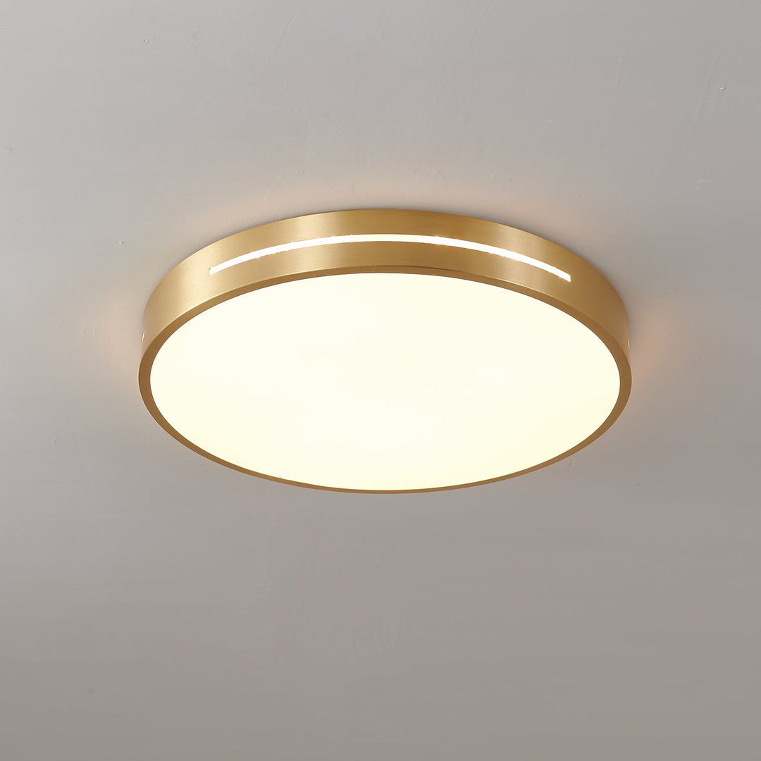 Eurcarara Modern Minimalist Brass Ceiling Light