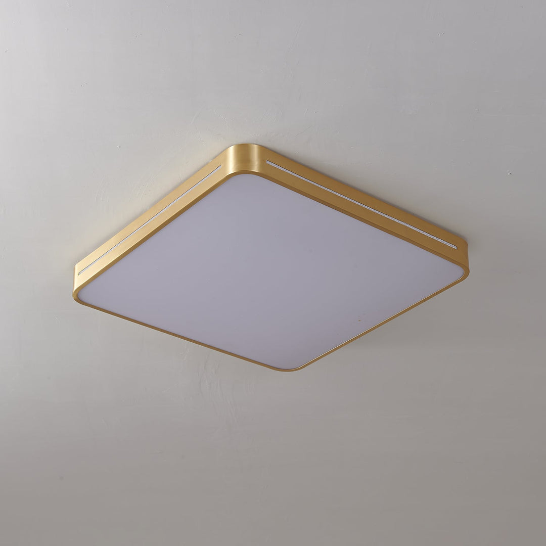 Eurcarara Modern Minimalist Brass Ceiling Light
