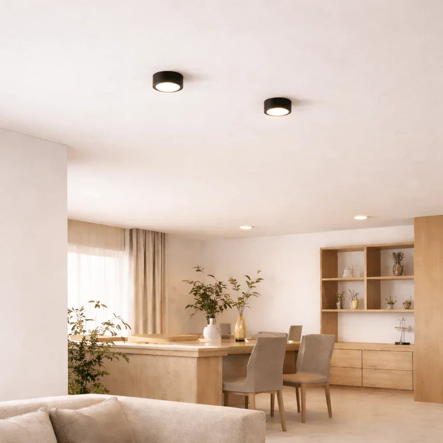 Mini Round Ceiling Downlight | Surface-Mounted, Seven Colours