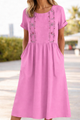 Women's Floral Midi Summer Dress – image 1