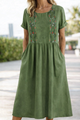 Women's Floral Midi Summer Dress – image 5