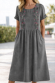 Women's Floral Midi Summer Dress – image 3