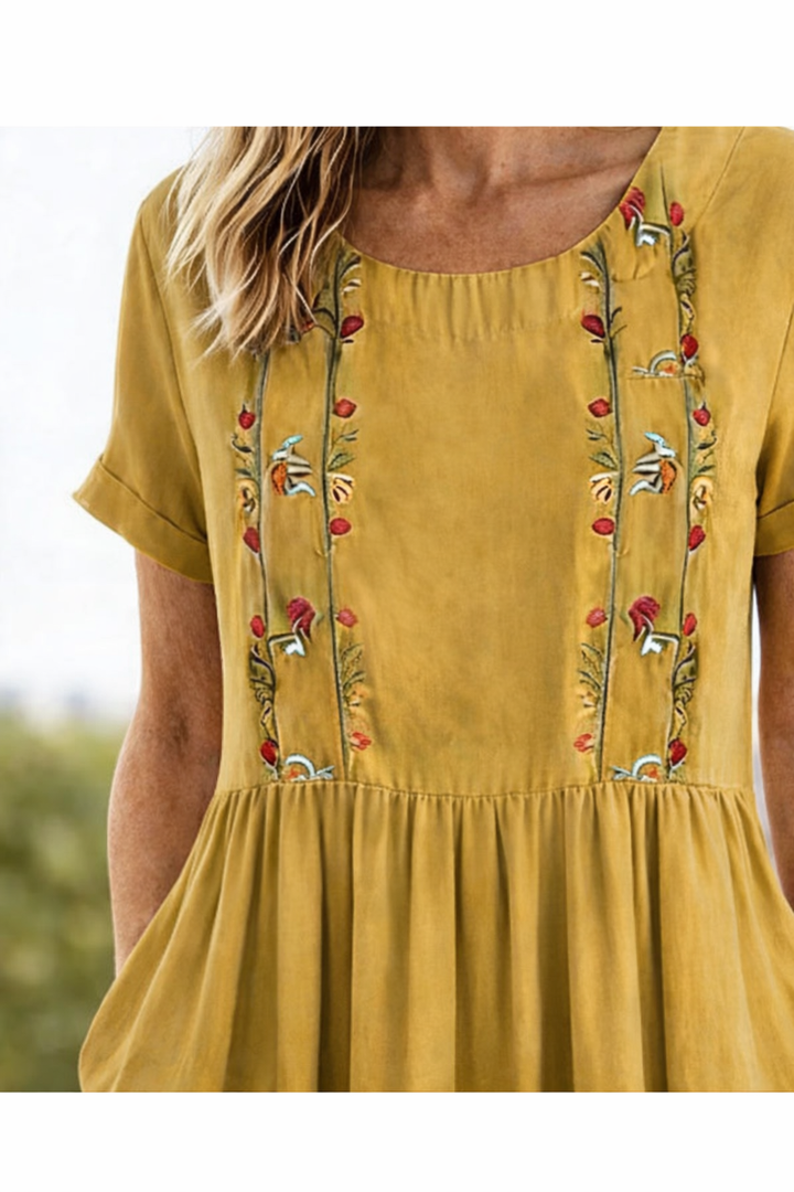 Women's Floral Midi Summer Dress – image 7