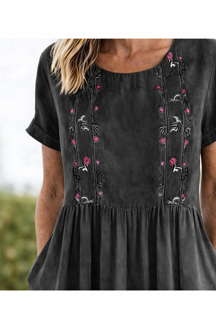 Women's Floral Midi Summer Dress – image 8