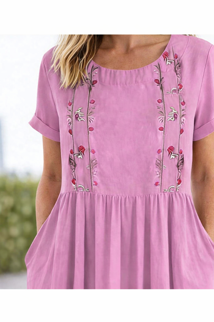 Women's Floral Midi Summer Dress – image 10