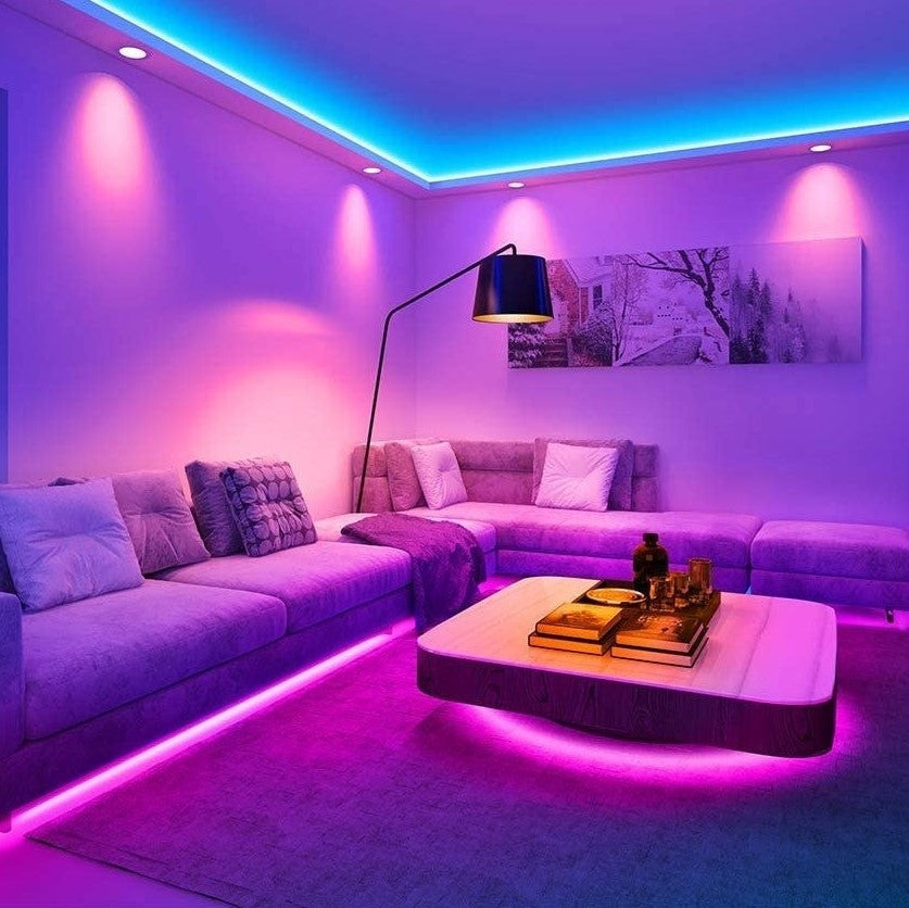 Colour-Changing LED Strip Light with Remote