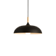 Minimalist Wood and Aluminium Dome Pendant Light – image 3