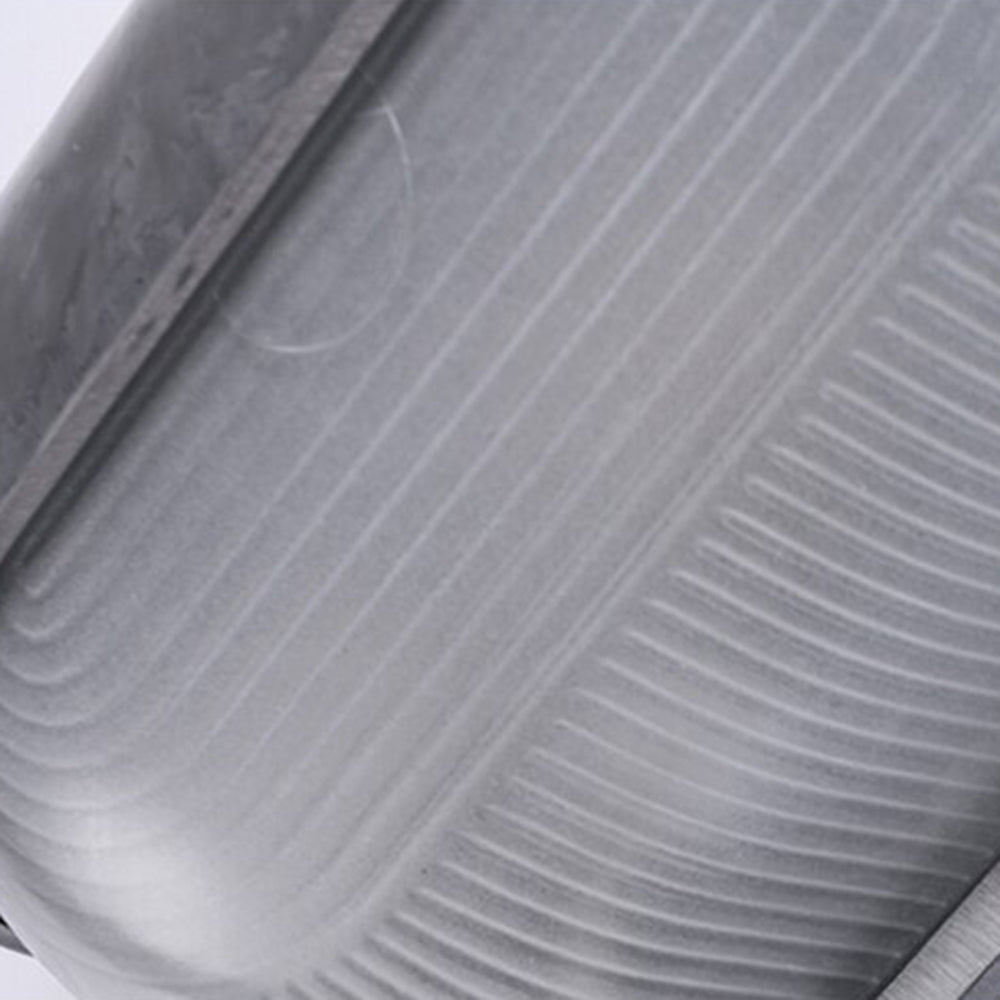Bulkhead Outdoor Wall Light | Galvanised Silver or Brass, Ribbed Glass