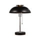 Chrome Mushroom Table Lamp | Metal Dome, Four Colours