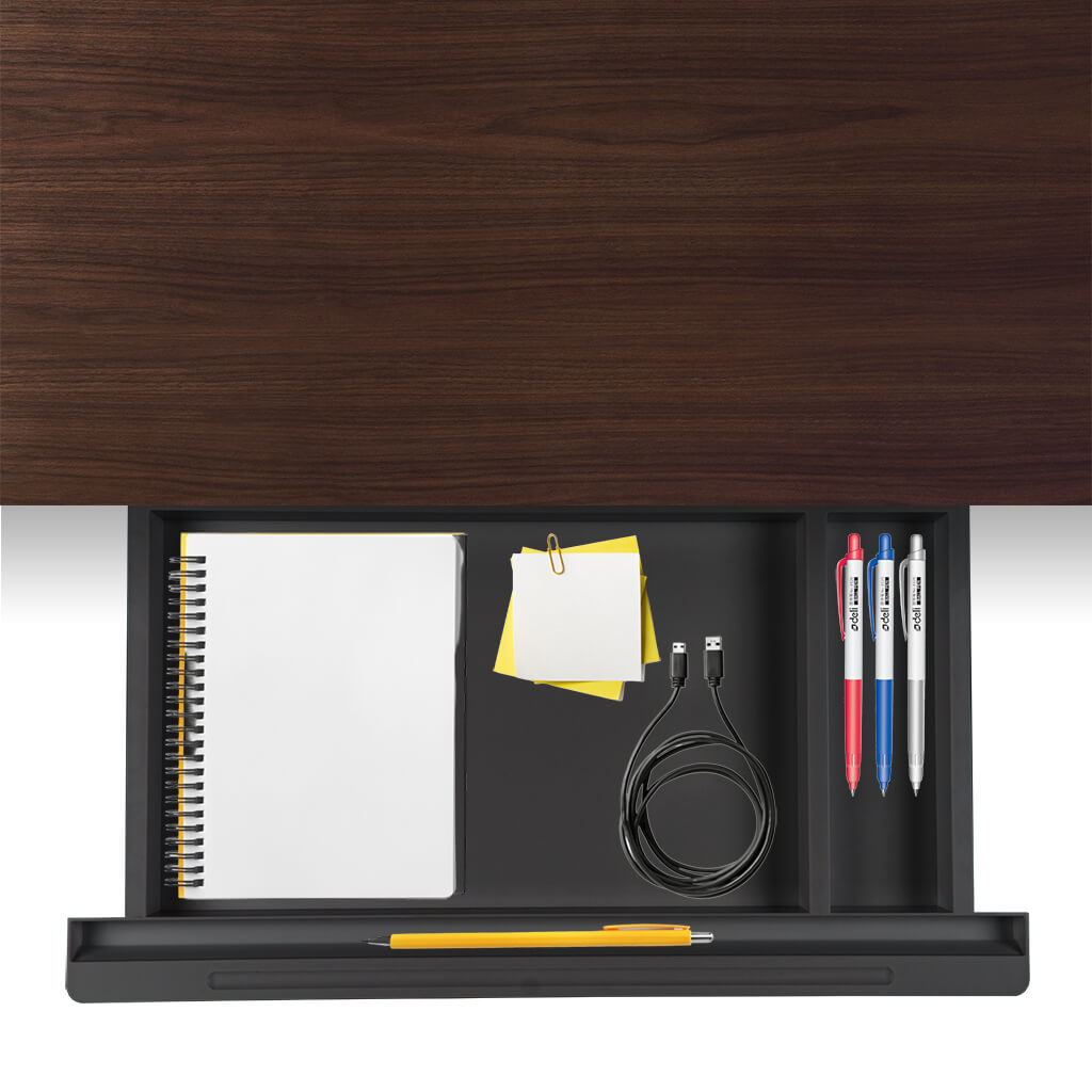 Slimline Under Desk Drawer | Adhesive, Black or White