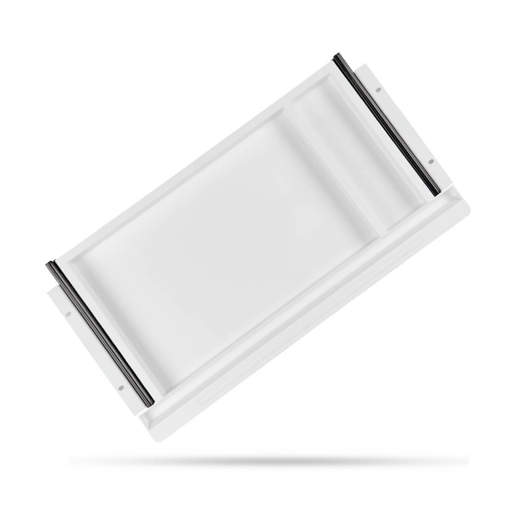 Slimline Under Desk Drawer | Adhesive, Black or White