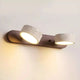 Elias Rustic Adjustable Travertine Wood Wall Sconce
