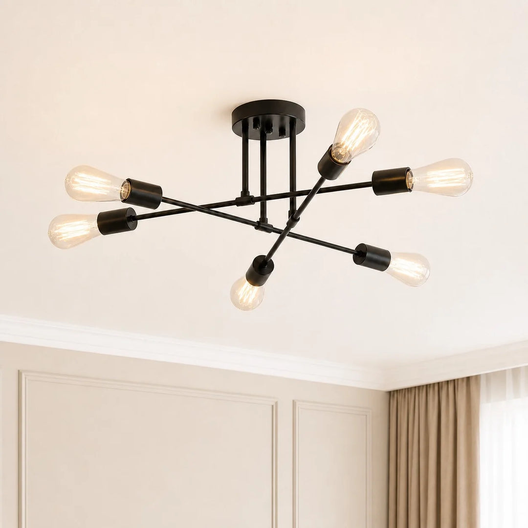Enki Nordic Semi-recessed Ceiling Lamp