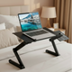 Adjustable Laptop Table | Folding Legs and Mouse Pad