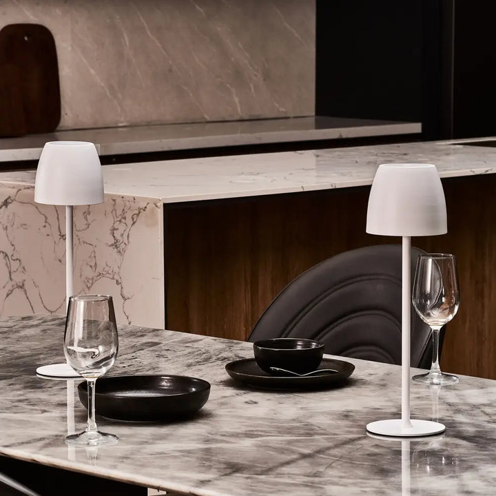 Slim Iron Cordless Table Lamp