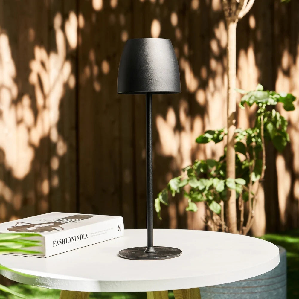 Slim Iron Cordless Table Lamp