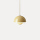 Dome Shade Pendant Light With Floating Globe Diffuser