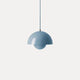 Dome Shade Pendant Light With Floating Globe Diffuser