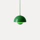 Dome Shade Pendant Light With Floating Globe Diffuser