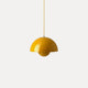 Dome Shade Pendant Light With Floating Globe Diffuser