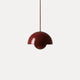 Dome Shade Pendant Light With Floating Globe Diffuser