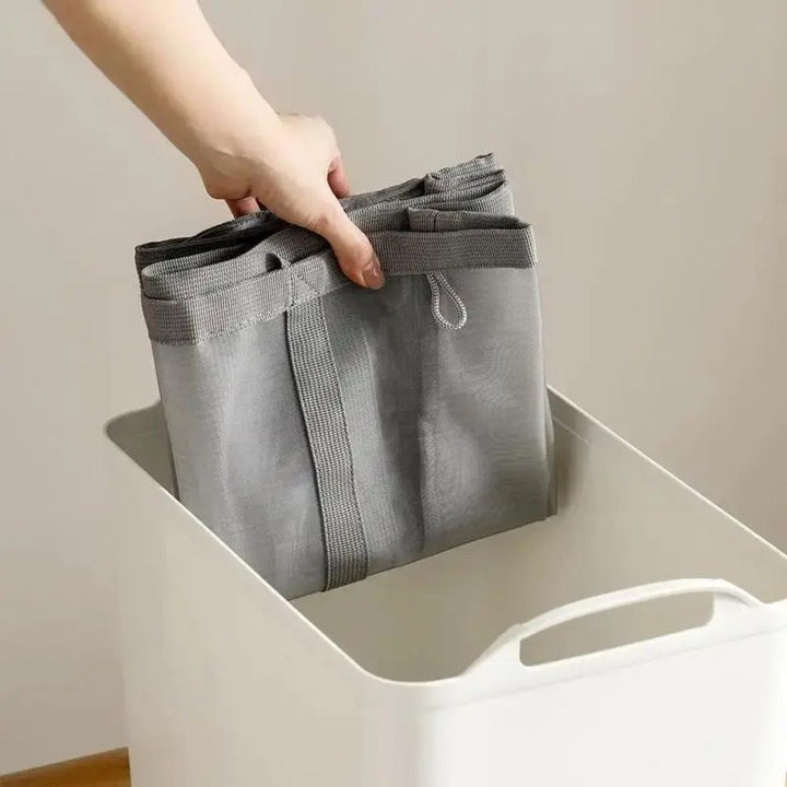 Foldable Mesh Laundry Basket