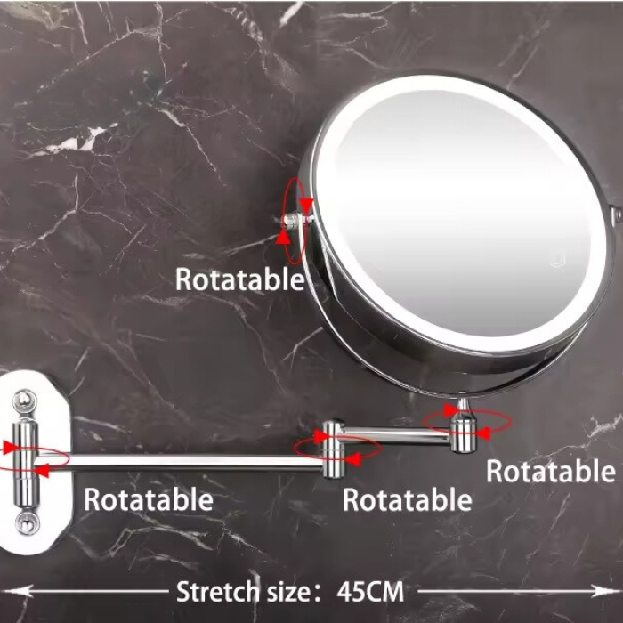 Rechargeable LED Make-Up Mirror