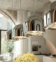 Gaia Dimmable Aluminium Ceiling Light, view 3