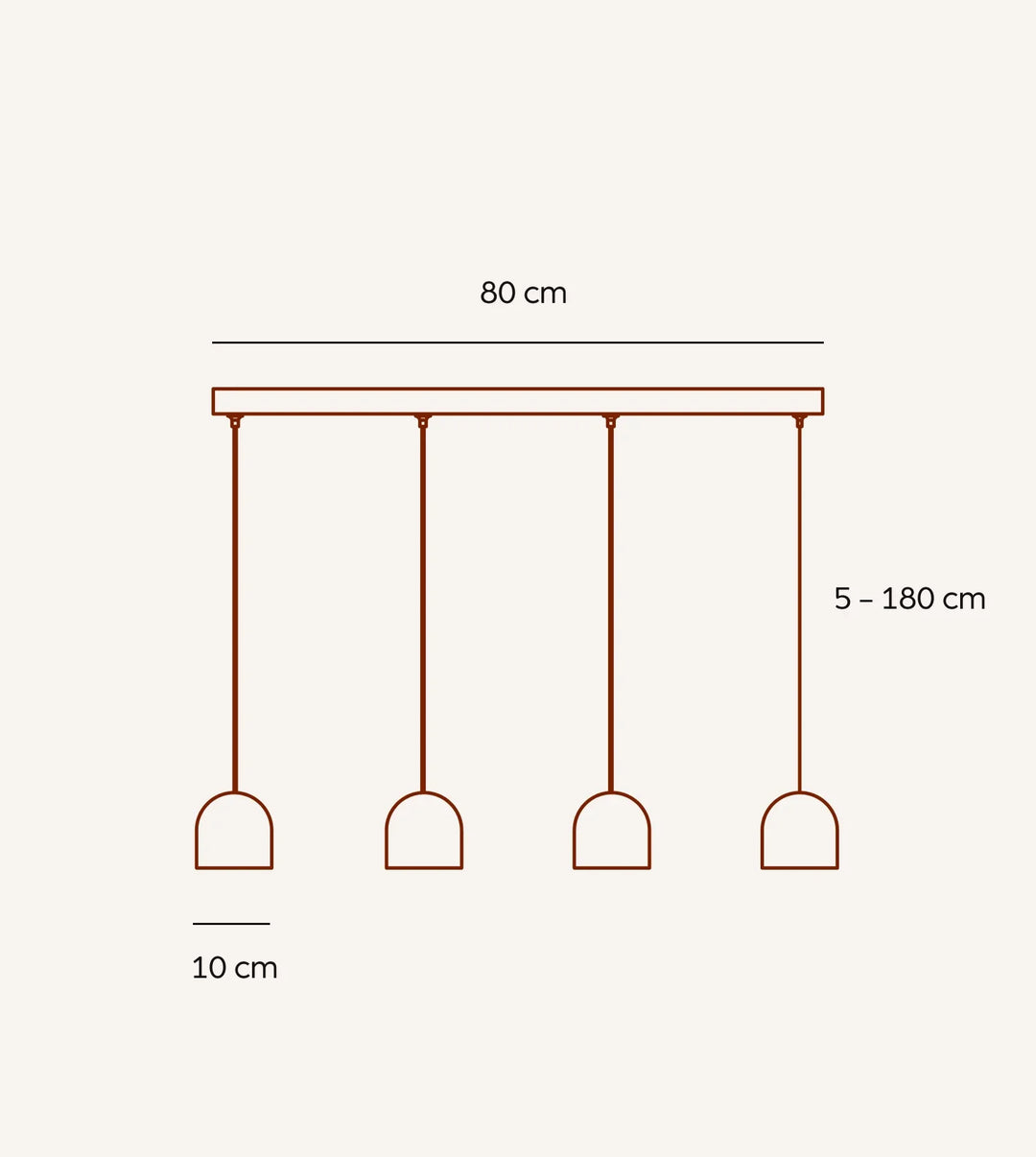 Gaia Dimmable Aluminium Ceiling Light, view 2