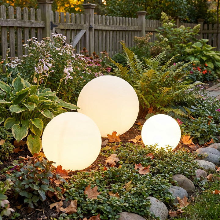 Solar Garden Orb - Wireless Outdoor Light