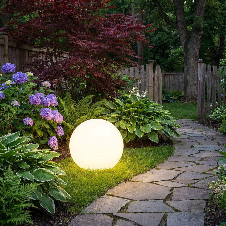 Solar Garden Orb - Wireless Outdoor Light
