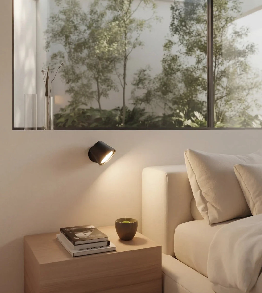 Gino Rechargeable Aluminium Wall Light