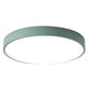 Low-Profile Round LED Ceiling Light With Minimal Frame